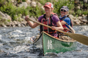 Keewaydin Wilderness canoe trips for girls