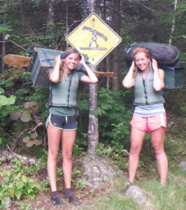 Songadeewin camp for girls ; canoe tripping