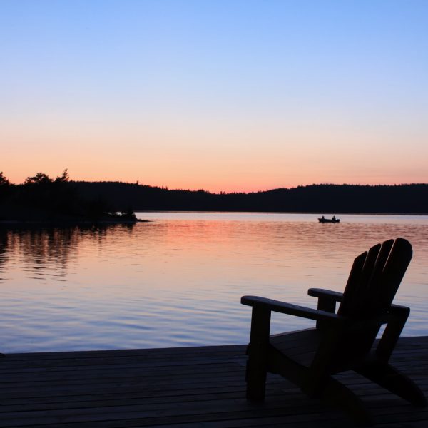 A beautiful evening on Lake Temagami